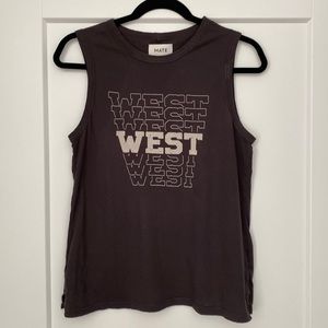 MATE the label sleeveless tee